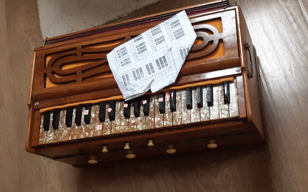 The harmonium…